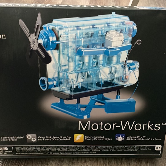 Smithsonian Motor-Works Advanced Science Kit Brand New - Picture 4 of 4
